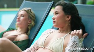 Lucy Mendez and Lilly Blossom want their asses taken care of…
