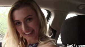 Alexa Grace - Hitch Hiker Sucks Cock For A Ride