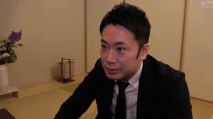 HNBR-001 Widow: Forbidden climax after being flowers in front of her husband's portrait. Immoral sex with her brother-in-law, making her cum over and over again. Yurine Tsukino