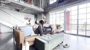 Gaming While Kelsi Monroe Plays With My Dick