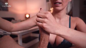 TheMagicMuffin - Hot Girlfriend Handjob With Nice Cumshot