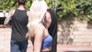 Hot Workout Session with Cherry Kiss