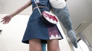 DJN-025 A short, legal, shaved girl cosplayer's 2.5D cosplay raw fucking, thick creampie, bukkake, sex photoshoot! Toa Kotone