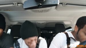 Curvy Slut Taylee Woods DPd by 3 BBCs for Car Accident in 4K