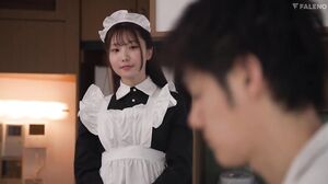FNS-070 The slutty kissing maid who seduces me only when my wife is away - Eren Sora