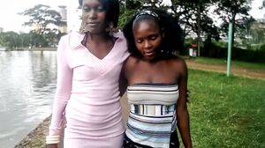 Real Ebony BFFs Shower Together & Discover The Wonders Of Lesbian Sex