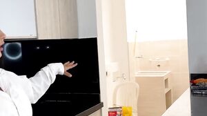 Thalia And Felipe - Real Estate Advisor Agreed to Fuck with her Client in the House to Convince him to Buy it