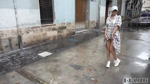 Naughty Lada - flashing with white hat