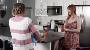 Lauren Phillips & Lilly Bell - Mom Plays Match Maker