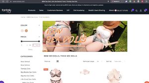 Murmuriel - Streamer Murmuriel reviews a doll from Tantaly and rides it until she cums