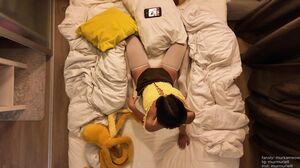 Murmuriel - Your neighbor is plays with her tight pussy as u get ready for bed