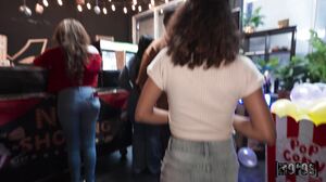 Isabella Jules - Movie Theater Flashing