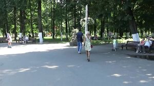 CindyAngel - Pussy flashing and masturbation in a public park