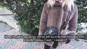 Djelka Bianki - I Fucked my friend's Hot StepMOM Again - Now in the Restaurant Toilet - Djelka Bianki