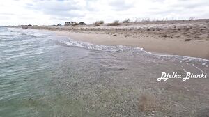 Djelka Bianki - I Met and Fucked a Married MILF on the Beach while Her Husband was Fishing - Djelka Bianki