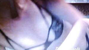 Djelka Bianki - Real Sex with a Webcam Model - Slut MILF DjelkaBianki got a Real Hard Fuck instead of Virtual Sex