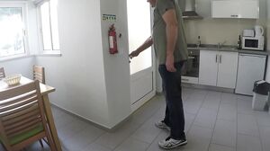 CindyAngel - Fucked me on my first working day. PIZZA DELIVERY.