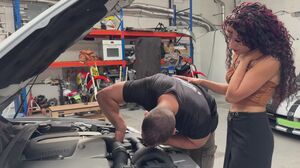 Melissa - Sodomized In A Garage!