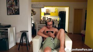 Redhead Stepmom Catches Me Masturbating and Craves My Hard Dick Deep in Her Pussy