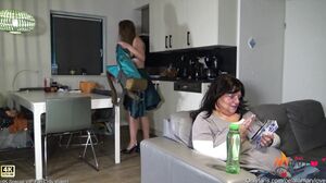 OelalaMaryLove - (4k Special Vip Video) Get Caugt Again! Stepsister Part4 Don't Fuck Your Stepsister Again! Sorry Mom