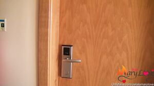 OelalaMaryLove - Collage Girl Is Paying Broken Airco Repair Man With Sex