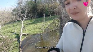 Katrina Van - Blowjob in the National Park, Public Sex!