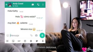 Katrina Van - Chat Med Fan Ender I Ægte Analsex!