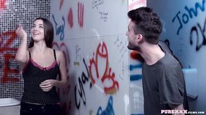 Innocence Lost In A Bathroom Leyla - Pure XxX Films