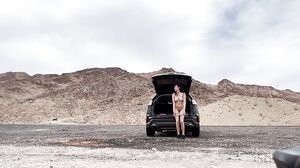 Nicole Niagara - Solo Roadside masturbation OTW to the National Park