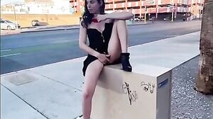 NicoleNiagara - Blindfolded cum slut in Vegas