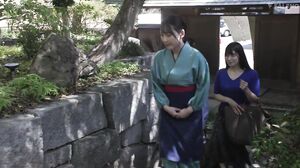 FNS-101 A maid who secretly seduces her husband who came on honeymoon to have a baby with dirty talk and has sex with him - Momo Misono