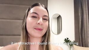 Lia Tovar - My Tinder Date fucks me better than my ex boyfriend and his cum tastes so much more delicious!