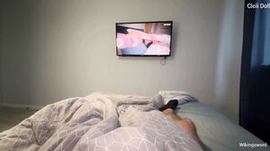 Cicii Doll - Sexy MILF Step Mom Caught Step Son Jerking off and Helped him Cum