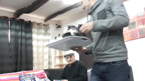 NudeInFrance - Carlie, Papy Voyeur - Young smoking skin