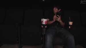 HUNTC-421 It's a weekday afternoon at the movie theater, and the only customers are me and a slut... It's a movie I really wanted to see, but... I can't concentrate at all because the slut keeps playing with my nipples and dick through my clothes!