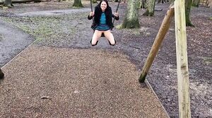 Nicky Brill - Naked in public park