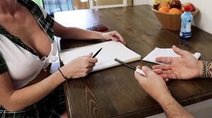 Giulia Sweet - Student Fucks Professor to get Promoted on an Exam