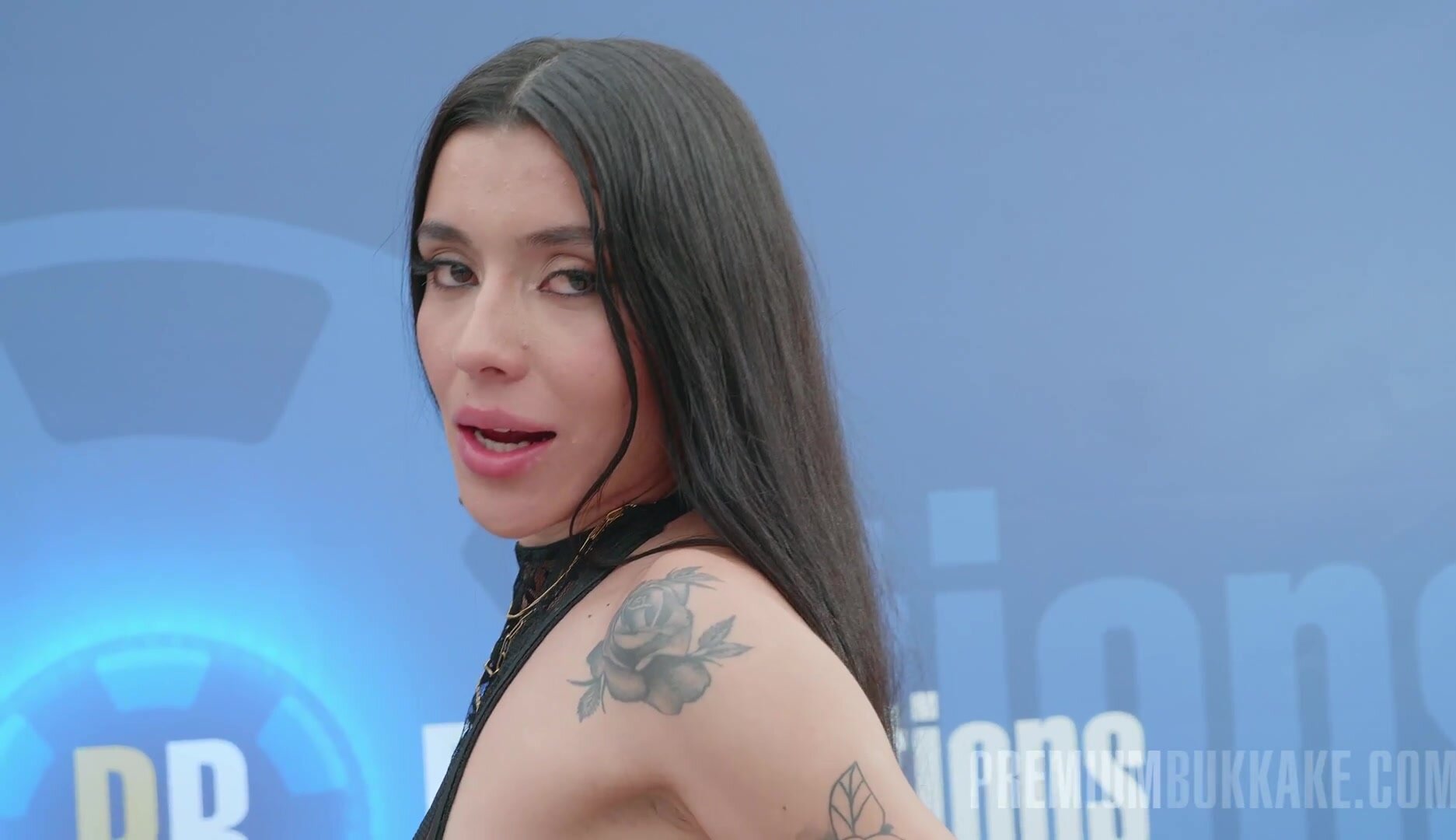 PremiumBukkake - Rousse Black - 1 Bukkake First Camera