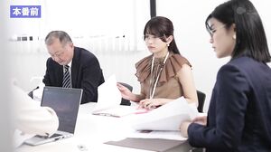 SGKI-064 Go for it! Mezamashi News "Keep your expression up while on air" Autumnal Equinox Special Report: Newcomer announcer trembling in front of new challenge