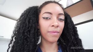 19 years green-eyes Vitoria Lima very slim Brazilian ebony, 1sr DAP