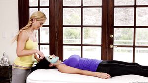 Milf On Milf Massage Session - AGM