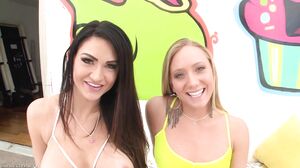 Nasty anal threesome - Kendall Karson and AJ Applegate