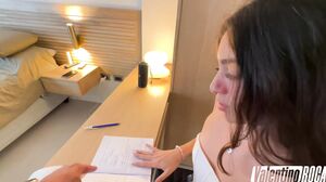 Valentino Roca - Hard Anal Sex with the Horny Latina in my Class