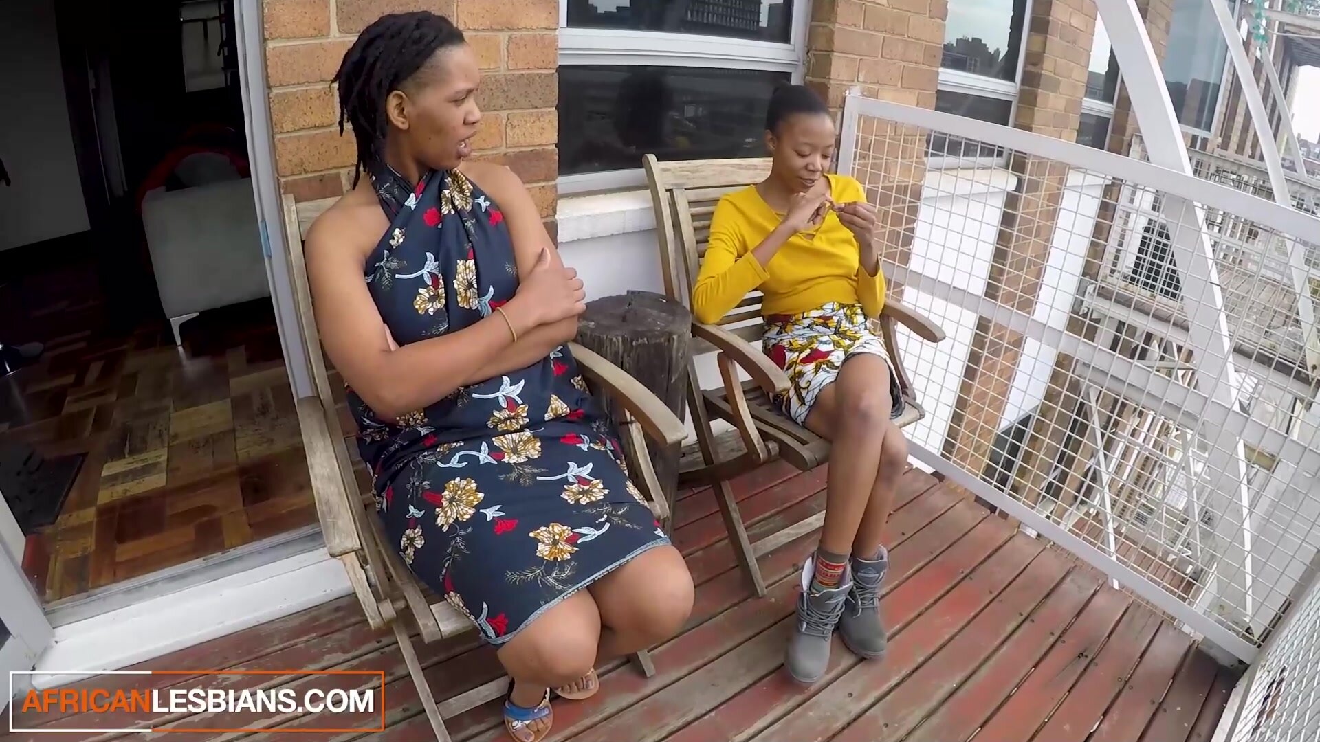 First Time Amateur Black Lesbians Cheat On Husbands With Each Other!