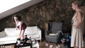 Legal Porno - 18yo Teen punish by gangbang holes, With piss (wet)