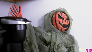 BrattySis - Angel Gostosa Stepsisters Halloween Treat Is My Dick