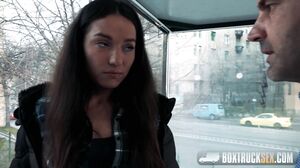 Nataly Gold Gives a Handjob to a Stranger 2