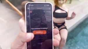 I made my hot girlfriend cum hard