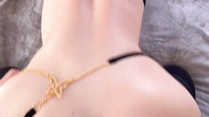 I made my hot girlfriend cum hard
