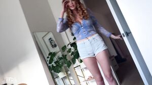 Elly Clutch - Big booby redhead housesitter breaks the rules while my mom was gone!!